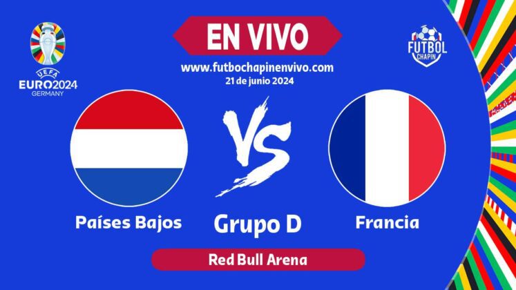 Países Bajos vs Francia En VIVO Eurocopa 2024