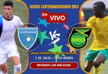 Guatemala-vs-Jamaica-Sub-23-en-vivo-online-gratis-juegos-centroamericanos-2023