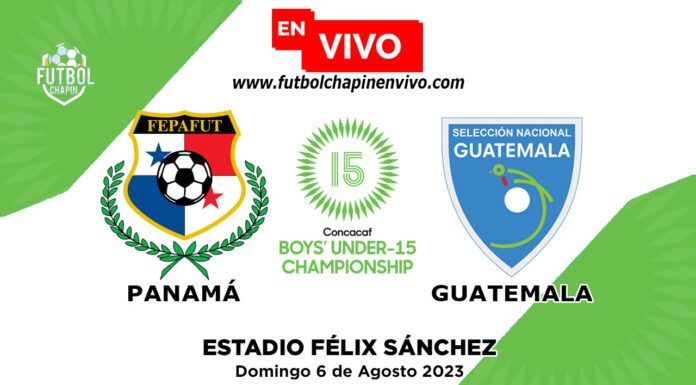 Panamá-vs-Guatemala-Sub-15-en-vivo