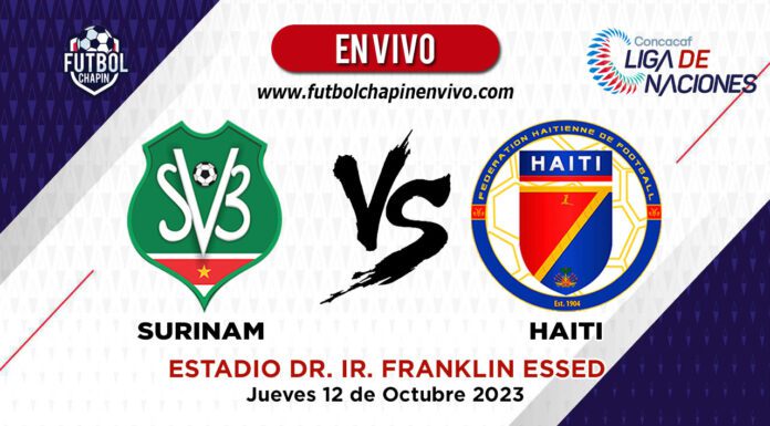 Surinam-vs-Haití-en-vivo