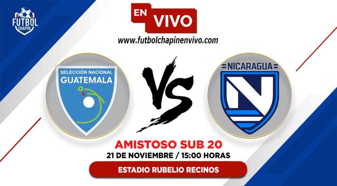 Guatemala-vs-Nicaragua-Sub-20-en-vivo