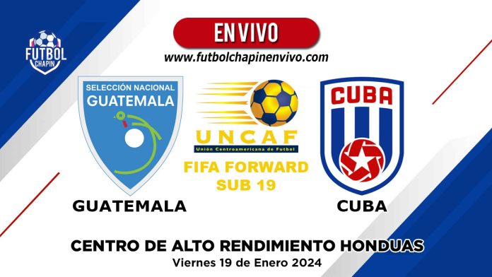 Guatemala-vs-Cuba-Sub-20-en-vivo