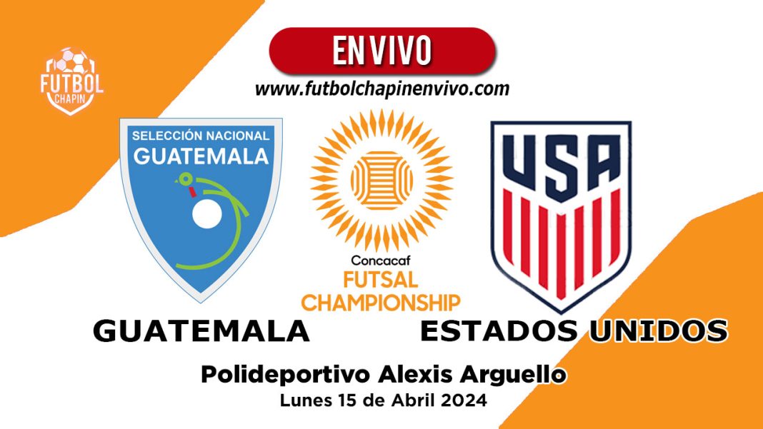 Guatemala vs Estados unidos «【 EN VIVO 】 » Premundial Futsal 2024