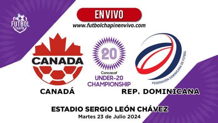 Canadá-vs-República-Dominicana-sub-20-en-vivo