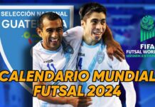 calendario de guatemala en el mundial futsal 2024