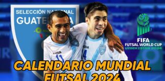 calendario de guatemala en el mundial futsal 2024