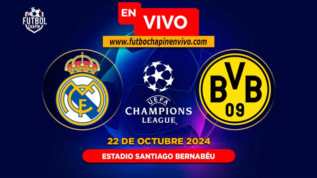 Real Madrid vs Borussia Dortmund «【 En VIVO 】» UEFA Champions League 2024