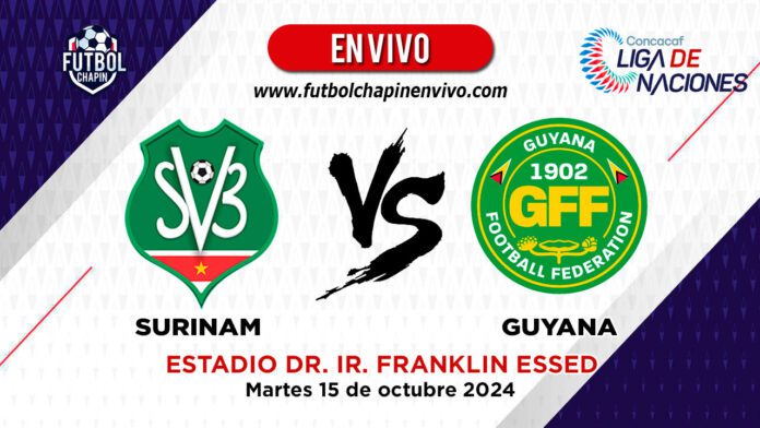 Surinam-vs-Guyana-en-vivo