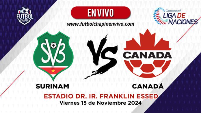 Surinam-vs-Canadá-en-vivo