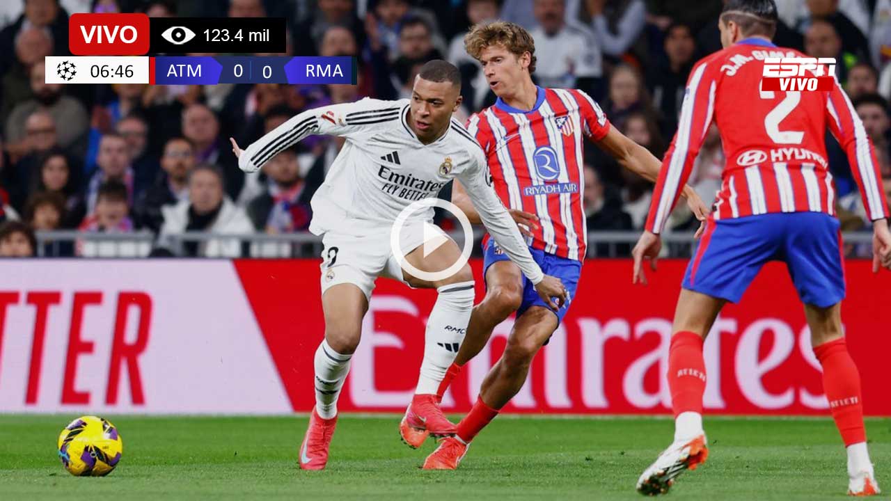 Ver en ESPN Gratis | Atlético de Madrid vs. Real Madrid EN VIVO ONLINE ...