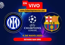 Inter vs Barcelona en vivo