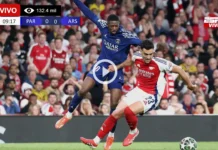 PSG vs Arsenal en vivo online gratis por internet