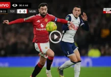 Tottenham vs Manchester United en vivo online gratis