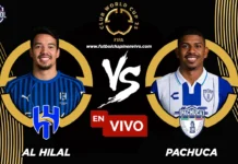 Al Hilal vs Pachuca en vivo online gratis hoy