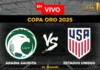 Arabia Saudita vs Estados Unidos en vivo online gratis