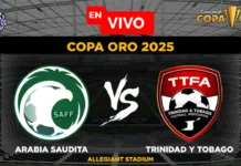 Arabia Saudita vs Trinidad y Tobago en vivo online gratis hoy