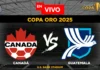Canadá vs Guatemala en vivo online gratis hoy