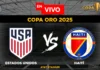 Estados Unidos vs Haití en vivo online gratis hoy