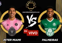 Inter Miami vs Palmeiras en vivo online gratis hoy