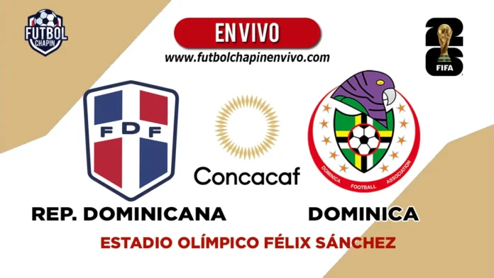 República Dominicana vs Dominica en vivo