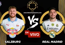 Salzburg vs Real Madrid en vivo online gratis