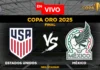 Estados Unidos vs México en vivo online gratis hoy