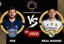 PSG vs Real Madrid en vivo online gratis hoy