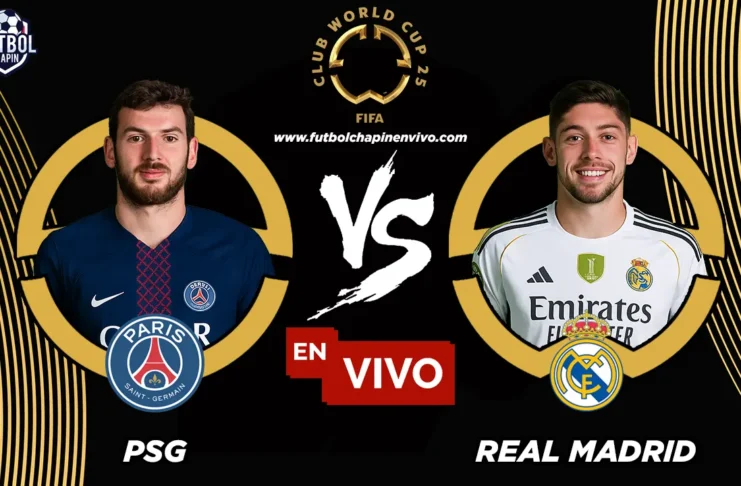 PSG vs Real Madrid en vivo online gratis hoy