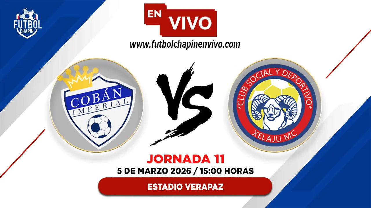 Cobán Imperial 1-1 Xelajú: Resultado y Resumen | Fecha 11 Torneo Clausura 2026