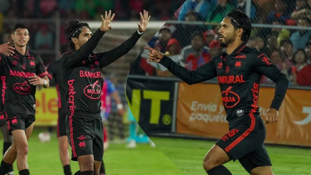 José “El Caballo” Morales marcó el gol que selló la histórica copa 33 de Municipal