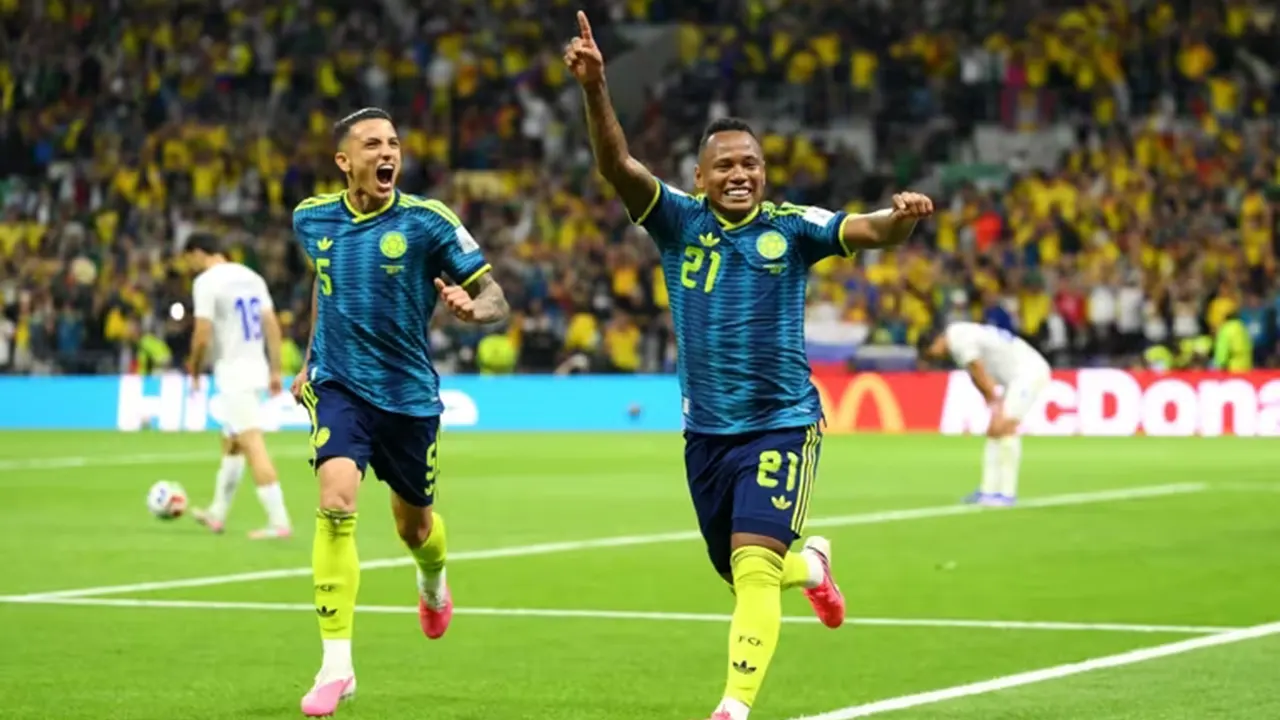 Colombia derrota a Uzbekistán con una brillante actuación de Luis Díaz en su debut mundialista