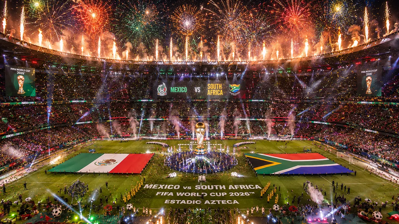 Mundial 2026: ¿a qué hora de Guatemala será el partido inaugural entre México y Sudáfrica?