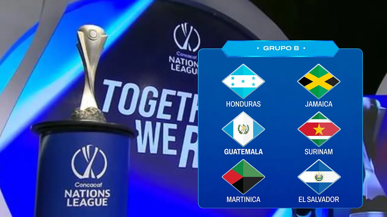 Guatemala queda en el Grupo B de la Liga de Naciones