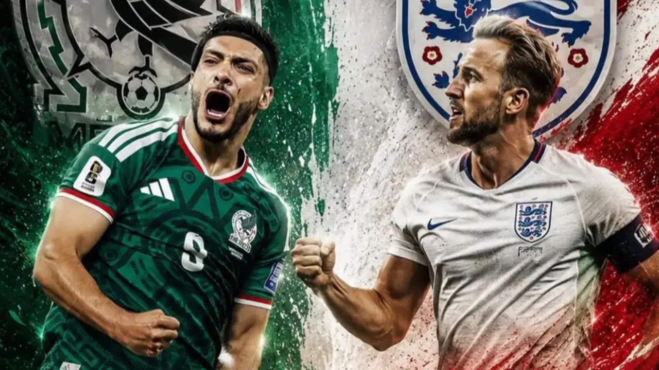 México vs Inglaterra mundial 2026