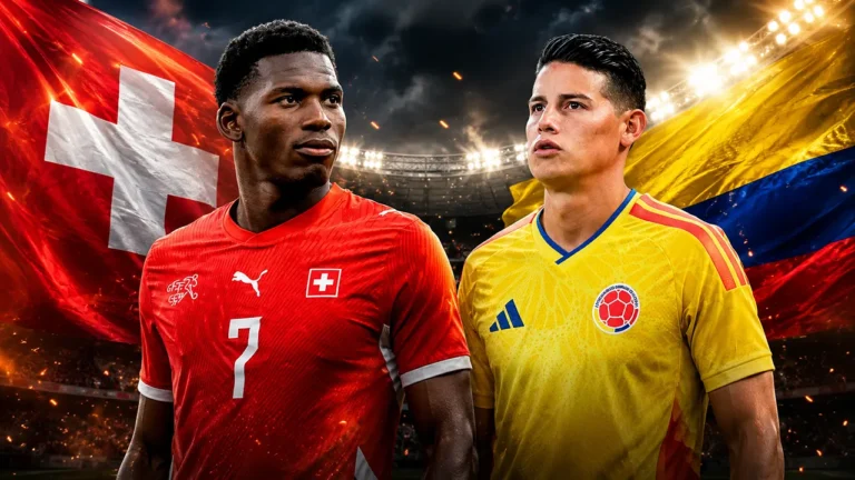 Suiza vs Colombia mundial 2026